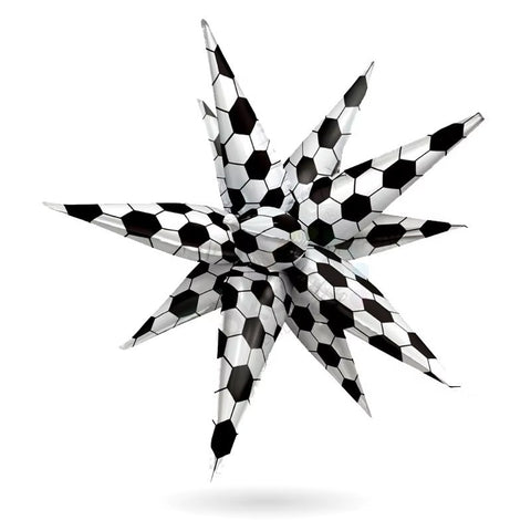 26" Soccer Explosion Star - A. L. Party Balloons