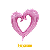 40" Heart Shape Open Heart-Choose Your Color-Packaged