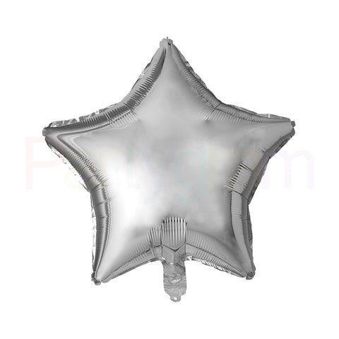 04" SOLID STAR Silver 5ct/ bags