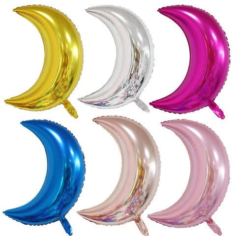 Moon Foil Balloon 26" (Choose your color)