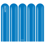 Kalisan Nozzle Up Standard Blue - 360 Modelling 3"/60", 50 Pieces