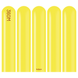 Kalisan Nozzle Up Standard Yellow - 360 Modelling 3"/60", 50 Pieces