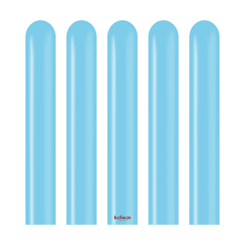 Kalisan Nozzle Up Standard Baby Blue - 260 Modelling 2"/60", 50 Pieces