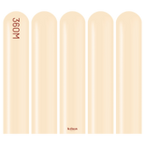 Kalisan Nozzle Up Standard Blush - 360 Modelling 3"/60", 50 Pieces