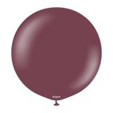 Kalisan Latex Standard Burgundy - 36", 2 Pieces