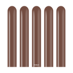 Kalisan Nozzle Up Standard Chocolate Brown - 260 Modelling 2"/60", 50 Pieces