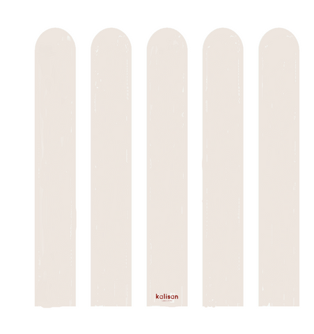 Kalisan Latex Retro White Sand - Modelling 2"/60", 100 Pieces