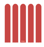 Kalisan Nozzle Up Standard Deep Red - 160 Modelling 1"/60" 50 pieces Kalisan