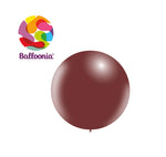 Balloonia 2FT Balloon Pastel Latex Chocolate 5CT