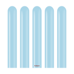 Kalisan Nozzle Up Macaron Blue - 260 Modelling 2"/60", 50 Pieces
