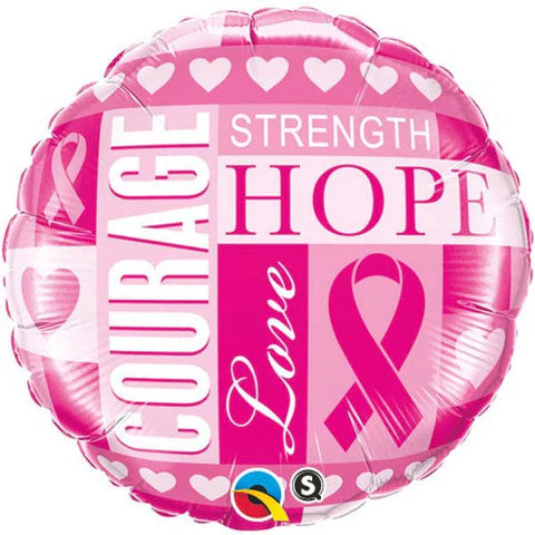 18" Breast Cancer Inspirations Mylar