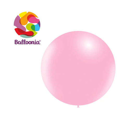 Balloonia 2FT Balloon Pastel Latex Baby Pink 5CT