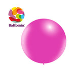 Balloonia 18" Balloon Pastel Latex Fuchsia 25CT