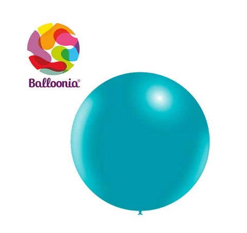 Balloonia 2FT Balloon Pastel Latex Turqouise 5CT