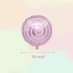Round Candy Swirl 18" (Choose your color)
