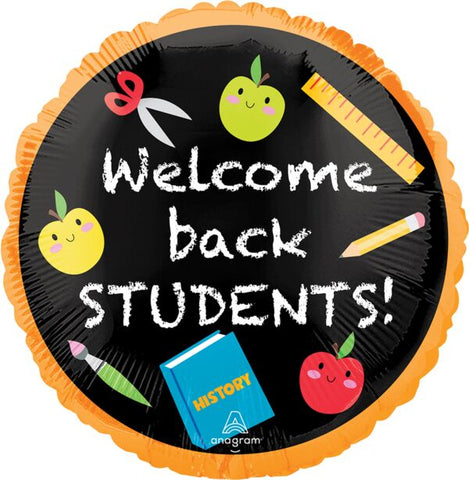 17" Welcome Back Students
