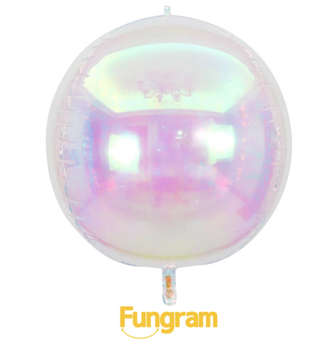 22inch Iridescent round 4D, packed