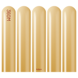 Kalisan Nozzle Up Mirror Gold - 360 Modelling 3"/60", 50 Pieces