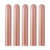 Kalisan Nozzle Up Mirror Rose Gold - 360 Modelling 3"/60", 50 Pieces Kalisan