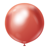 Kalisan Latex Mirror Red - 24", 2 Pieces