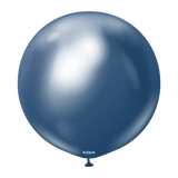 Kalisan Latex Mirror Navy- 24", 2 Pieces