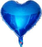 04" Heart Foil Balloon package of 4