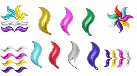Curve Foil Balloon 20" (Choose your color)