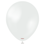 Kalisan Latex Opaque Satin Snow White - 5", 50 Pieces