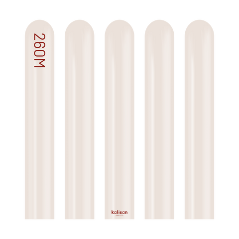 Kalisan Nozzle Up Aura Beige Cream - 260 Modelling 2"/60", 50 Pieces