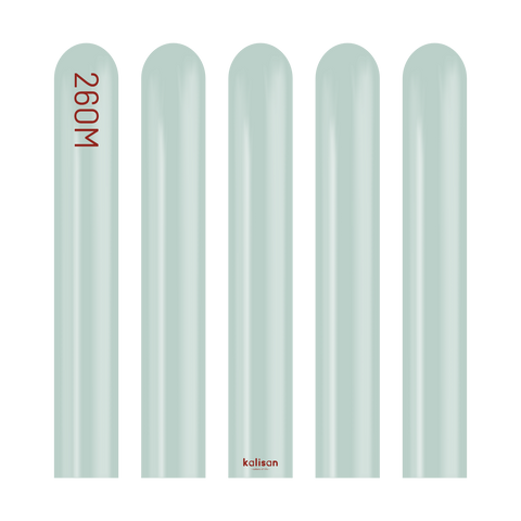 Kalisan Nozzle Up Aura Ice Mint - 260 Modelling 2"/60", 50 Pieces