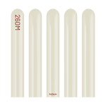 Kalisan Nozzle Up Aura Ivory White - 260 Modelling 2"/60", 50 Pieces