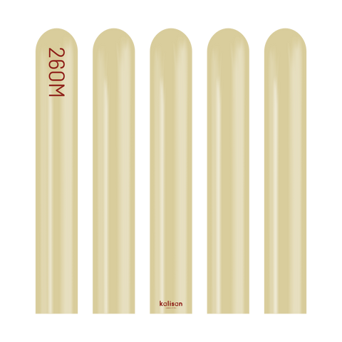 Kalisan Nozzle Up Aura Antique Gold - 260 Modelling 2"/60", 50 Pieces