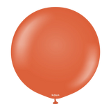 Kalisan Latex Retro Rust Orange - 24", 2 Pieces