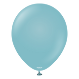 Kalisan Latex Retro Blue Glass - 5", 100 Pieces Kalisan