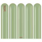 Kalisan Nozzle Up Retro Eucalyptus - 360 Modelling 3"/60", 50 Pieces