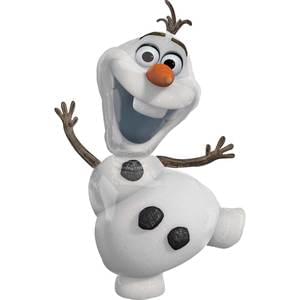 23" DISNEY FROZEN OLAF SUPER SHAPE