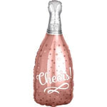 18" Cheers Rose, Champagne Bottle-Anagram