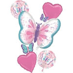 FLUTTERS HAPPY BIRTHDAY BOUQUET OF BALLOONS