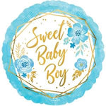 18" SWEET BABY BOY FLORAL