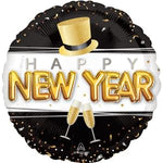 18" HAPPY NEW YEAR POP CLINK CHEERS