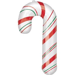 30" MERRY CHRISTMINTS CANDY CANE SUPER SHAPE