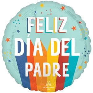 18" PLAYFUL STRIPES FELIZ DIA DEL PADRE HX