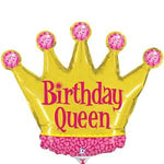 BIRTHDAY QUEEN CROWN MINI SHAPE