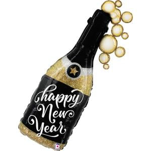 39" NEW YEAR CHAMPAGNE BUBBLES-Betallic