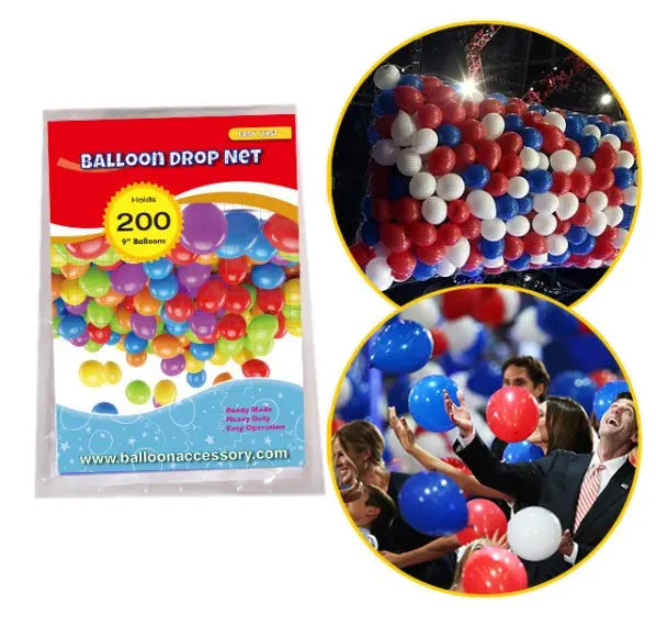 Balloon Drop Net 200 balloons ( Not Included) - A. L. Party – A. L ...