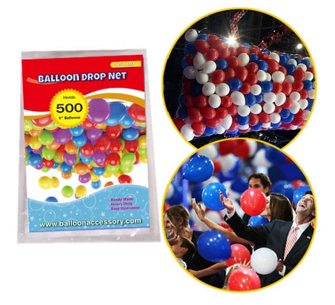 Balloon Drop Net 500 balloons (Balloons Not Included)