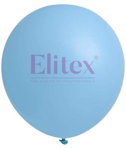 Elitex 12" Pastel Baby Blue Latex Balloons 50ct