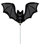 Airfill Only Mini Shape Glow Batty Bat Foil Balloon