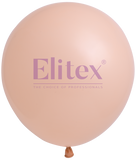 Elitex 6" Beige Latex Balloon 50ct Elitex