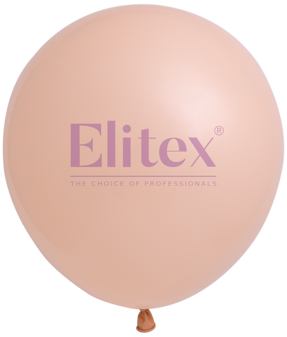 Elitex 6" Beige Latex Balloon 50ct Elitex